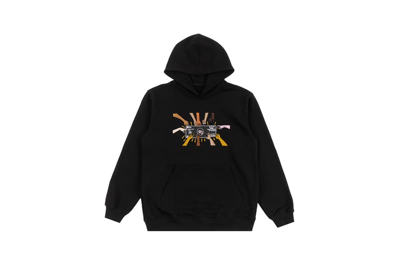 tier project 3 joy to the world collection hoodie front black