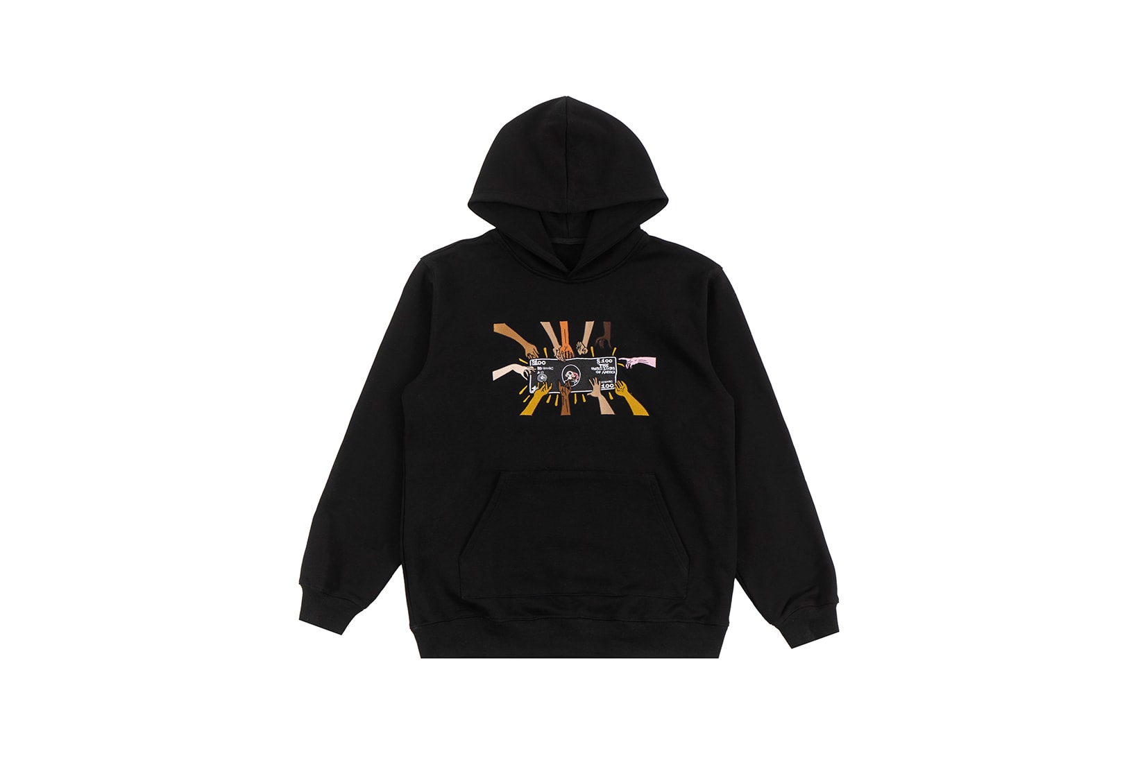 tier project 3 joy to the world collection hoodie front black