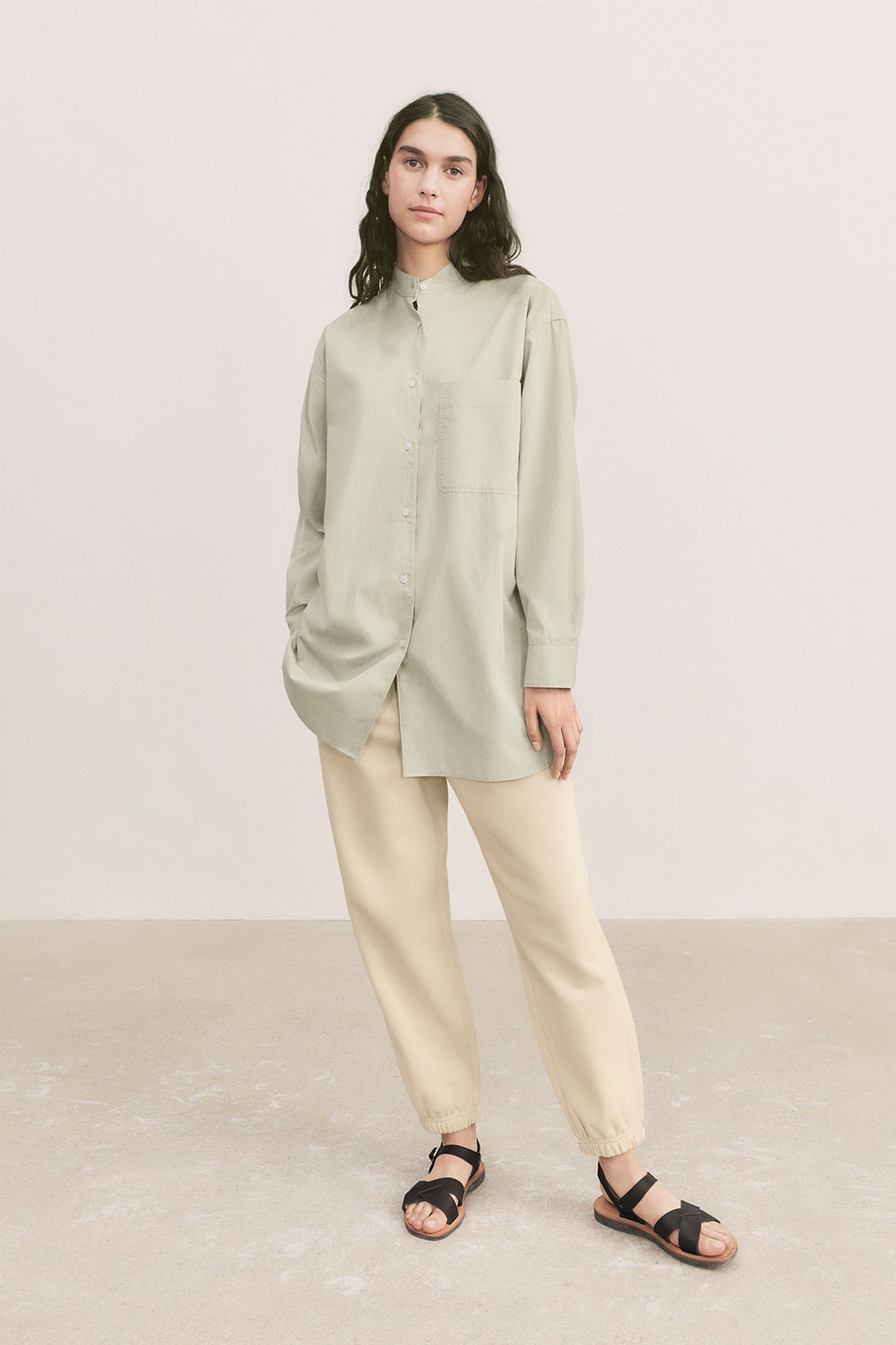 uniqlo u spring summer collection shirt pants sandals