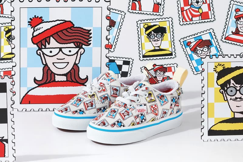 vans wheres waldo wally collaboration sneakers old skool