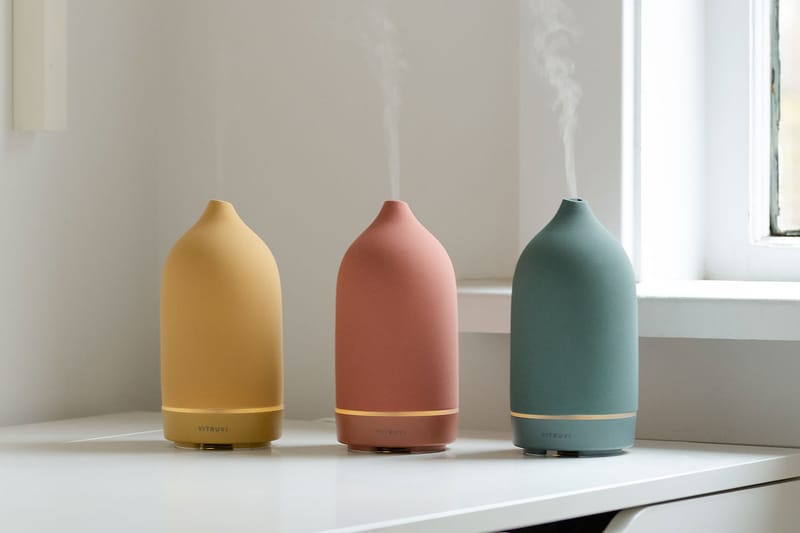 vitruvi Introduces Three New Colors to Its Stone Diffuser Lineup