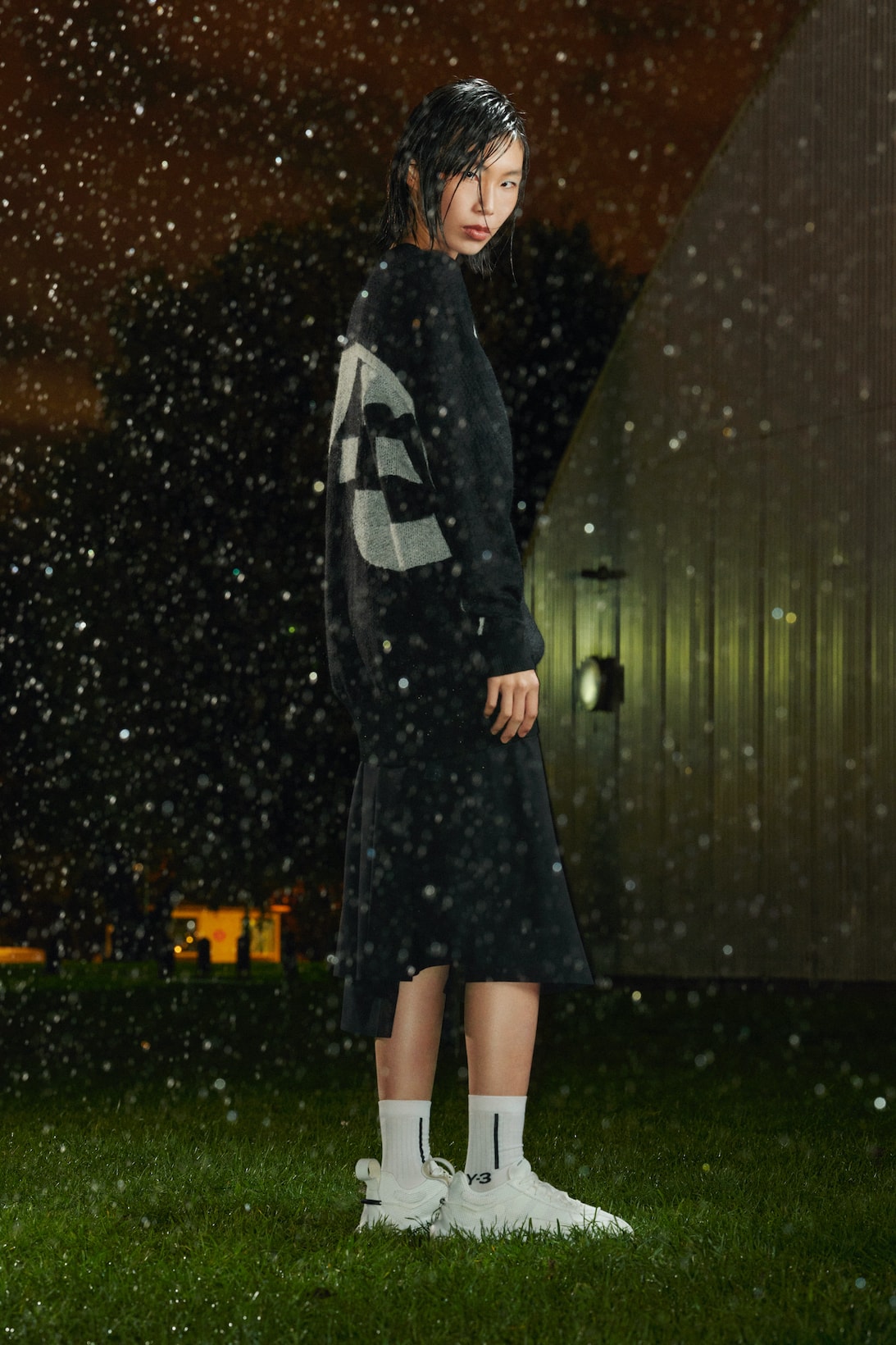 y-3 spring summer collection gore tex outerwear jacket skirt sneakers socks