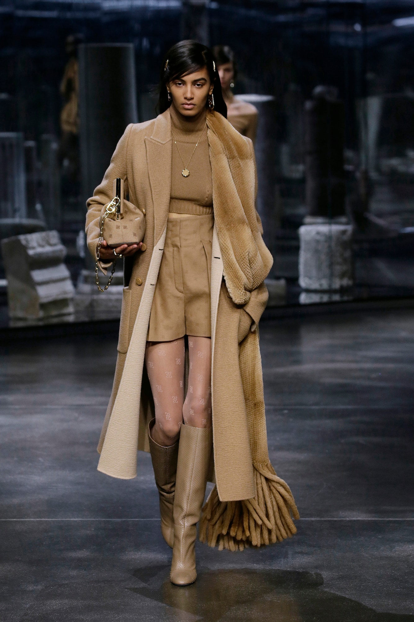 Fendi Fall/Winter 2021 Kim Jones Womenswear Debut Fur Luxury Collection 