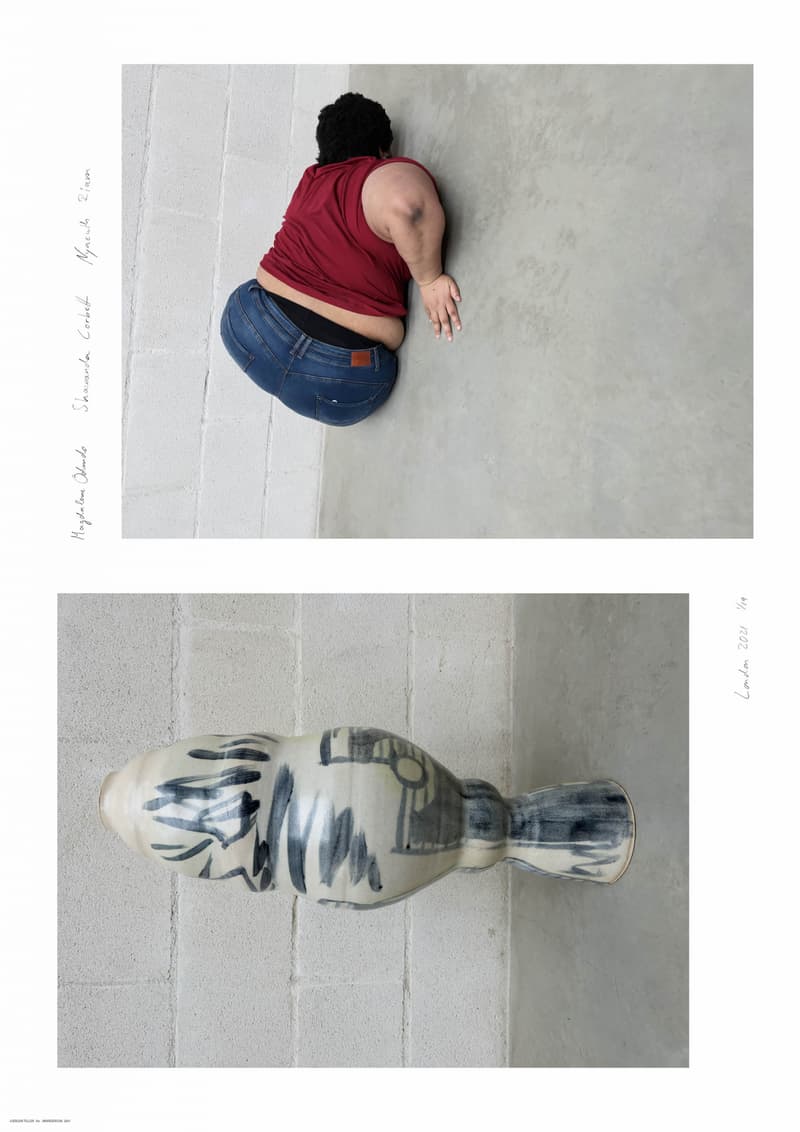 JW Anderson Fall/Winter 2021 Collection Presentation Juregen Teller Photography Posters Artist Collaborations
