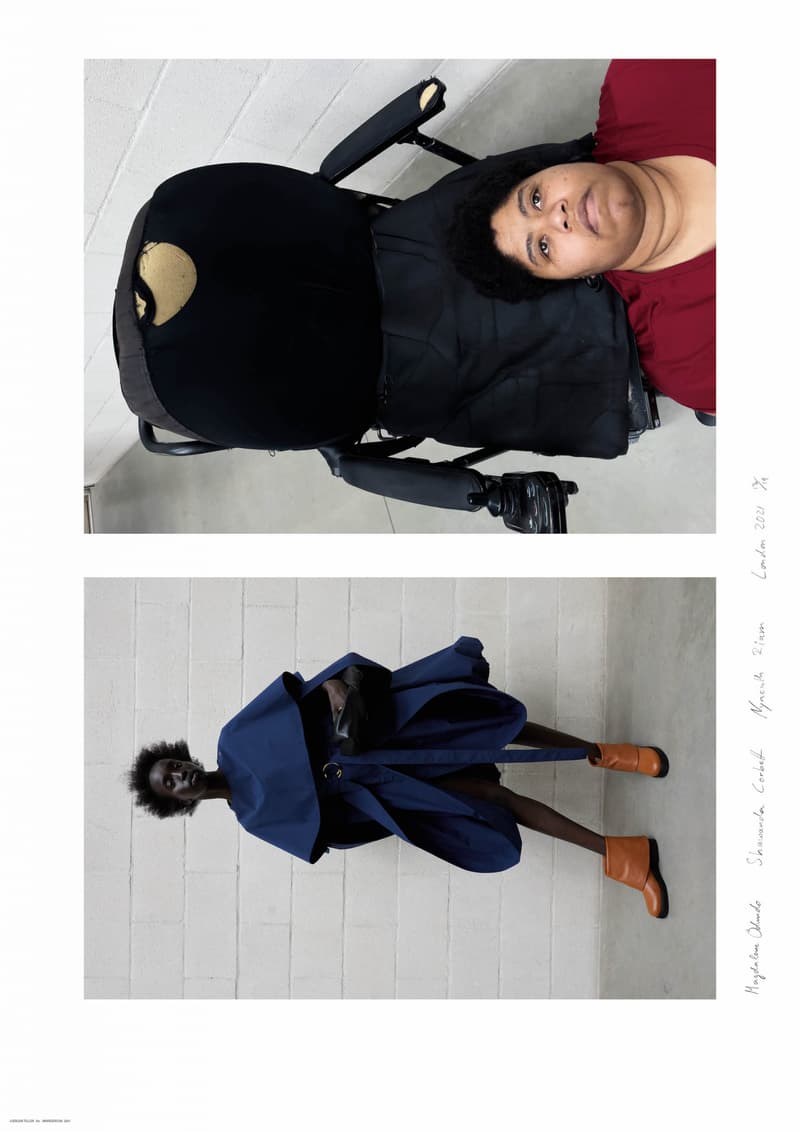 JW Anderson Fall/Winter 2021 Collection Presentation Juregen Teller Photography Posters Artist Collaborations