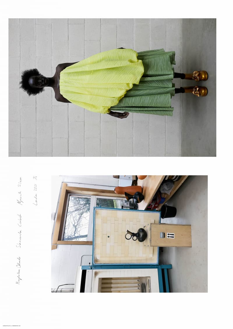 JW Anderson Fall/Winter 2021 Collection Presentation Juregen Teller Photography Posters Artist Collaborations