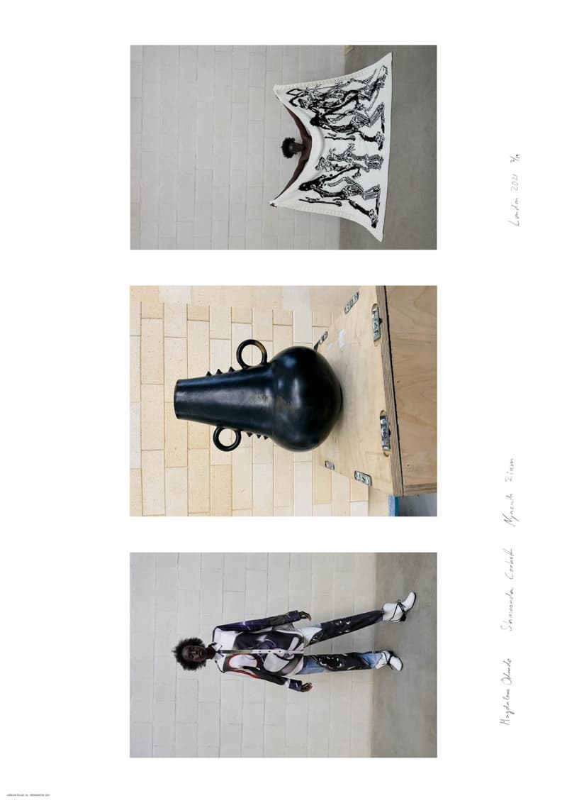 JW Anderson Fall/Winter 2021 Collection Presentation Juregen Teller Photography Posters Artist Collaborations