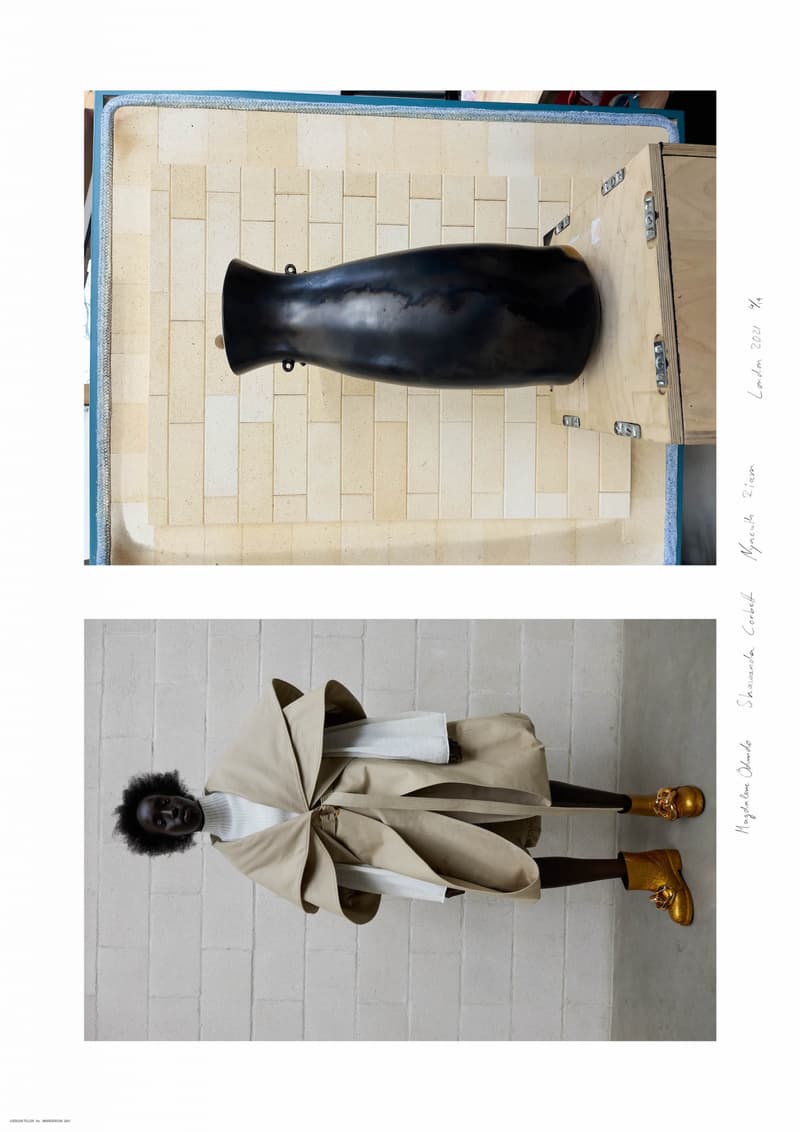 JW Anderson Fall/Winter 2021 Collection Presentation Juregen Teller Photography Posters Artist Collaborations