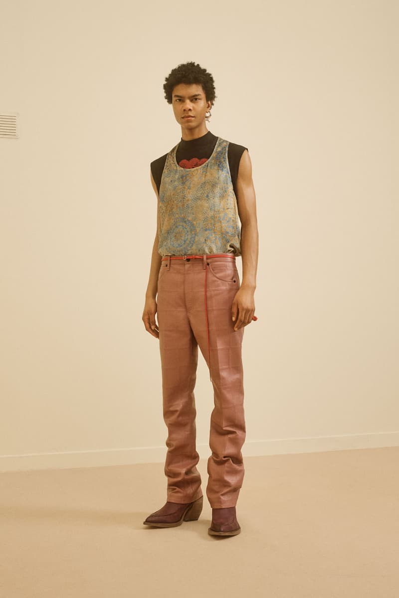 acne studios menswear fall winter 2021 fw21 collection lookbook vest t-shirt