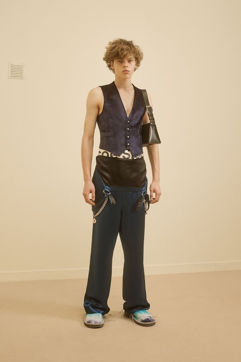 acne studios menswear fall winter 2021 fw21 collection lookbook vest overalls