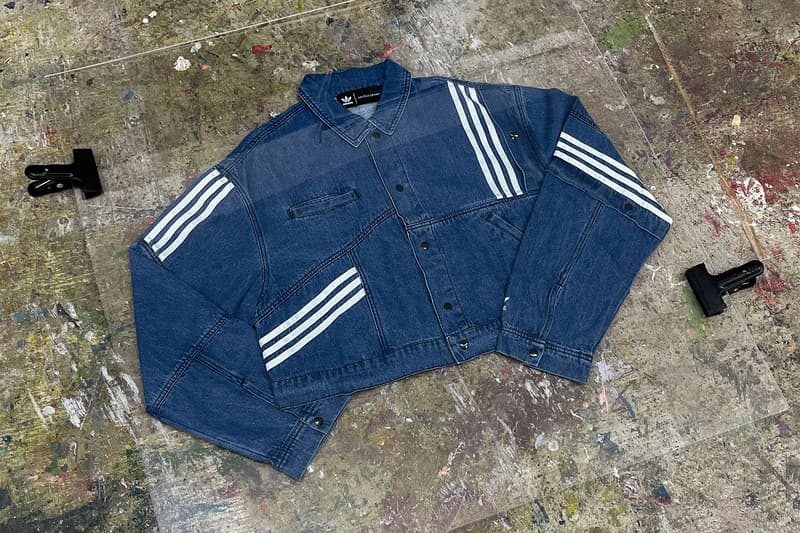 danielle cathari adidas originals collaboration denim jacket jeans online auction