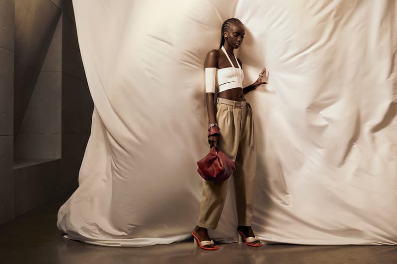ambush yoon ahn spring summer campaign anok yai top pants designer bag heels jewelry