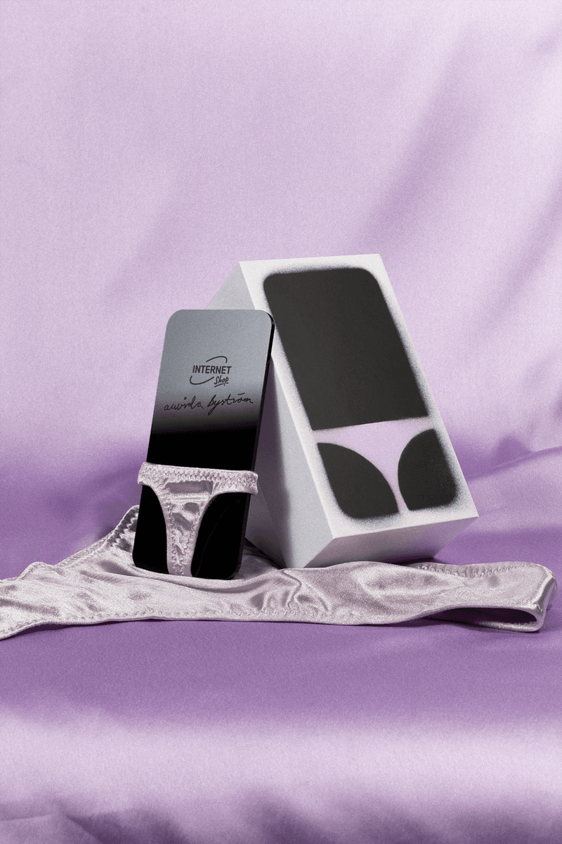 Arvida Bystrom The Internet Shop Panties For Phone With Matching Human Ones