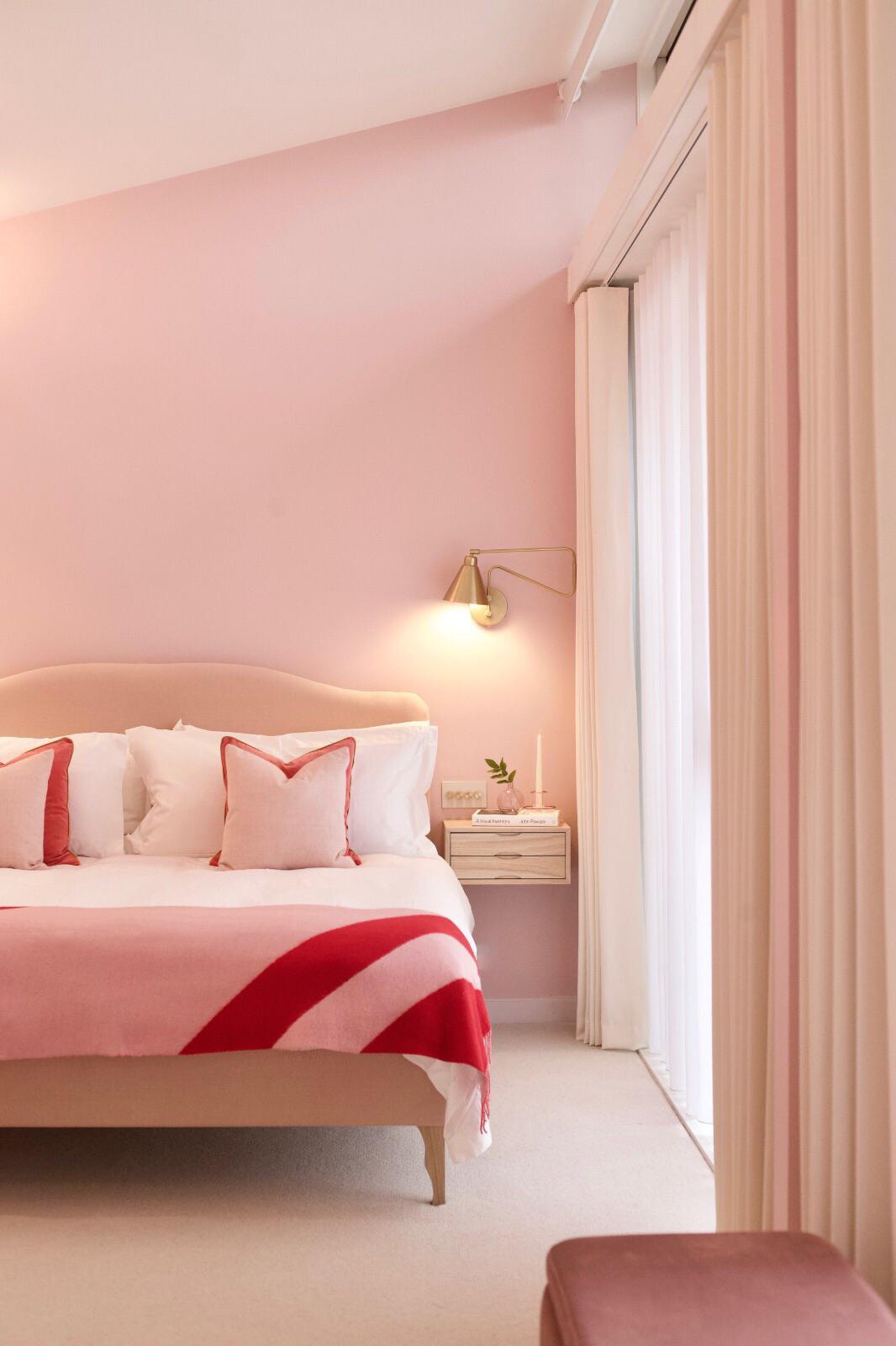 Pink and Grey Color Scheme  Bedroom colors, Room colors, Bedroom