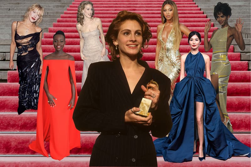 golden globes awards best looks dresses julia roberts gemma chan lupita nyongo courtney love sarah jessica parker beyonce halle berry