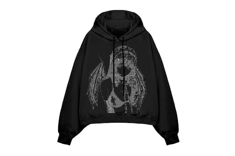 billie eilish blohsh merch the worlds a little blurry documentary collection hoodies black rhinestone hoodie