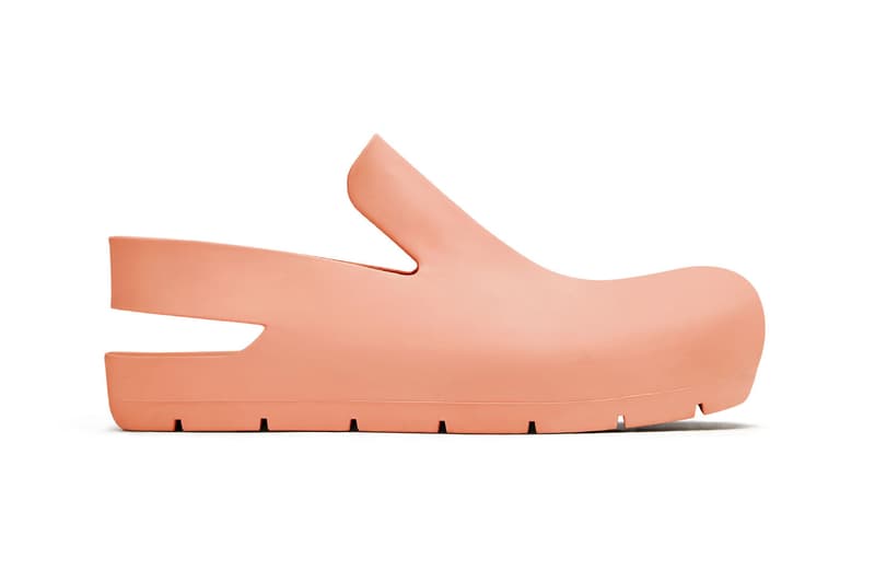 bottega veneta salon 01 footwear collection daniel lee clogs puddle boots pink coral
