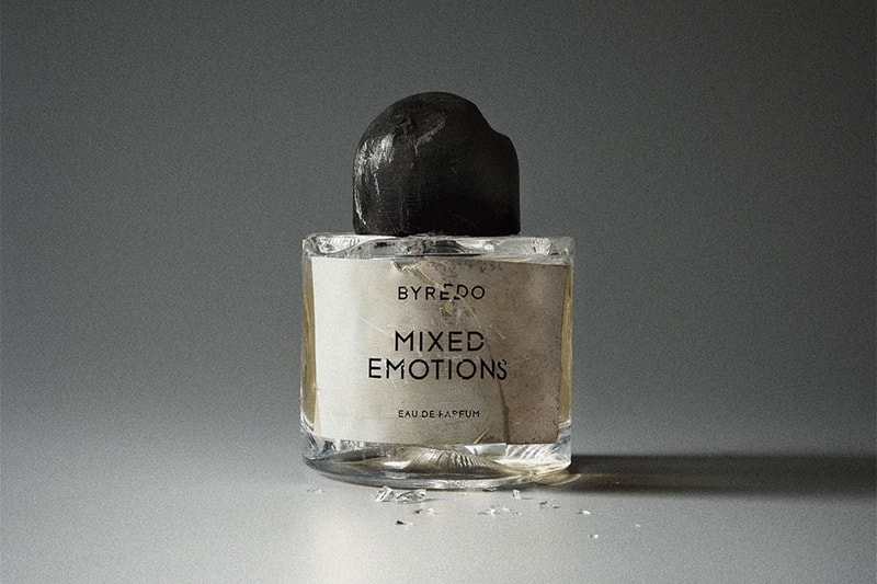 byredo mixed emotions perfume fragrance scent bottle broken