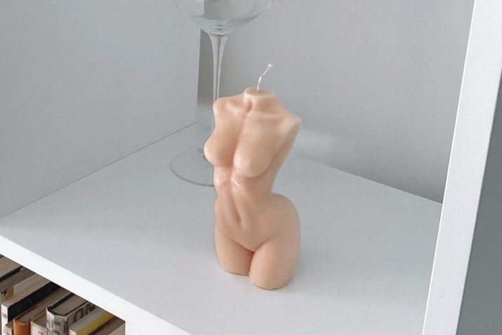 Add Personality to Your Home With caïa's Nude Body Candles