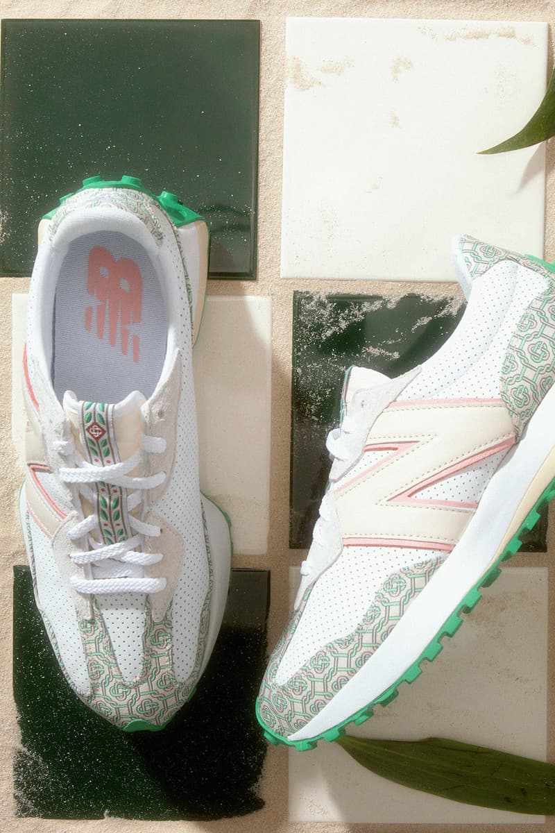 casablanca new balance sneakers collaboration nb 327