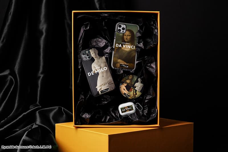 casetify musee du louvre collaboration cases apple iphone paris iphone airpods wireless charging pad