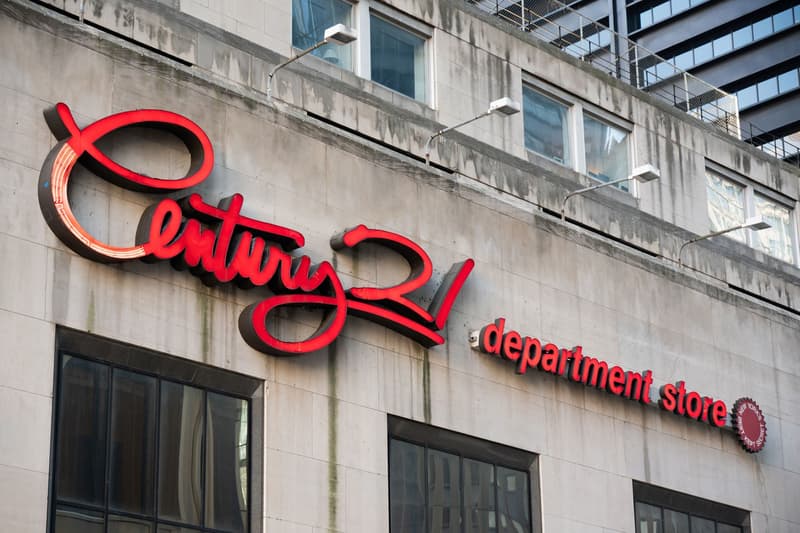 Century 21 Store Exterior Logo New York City