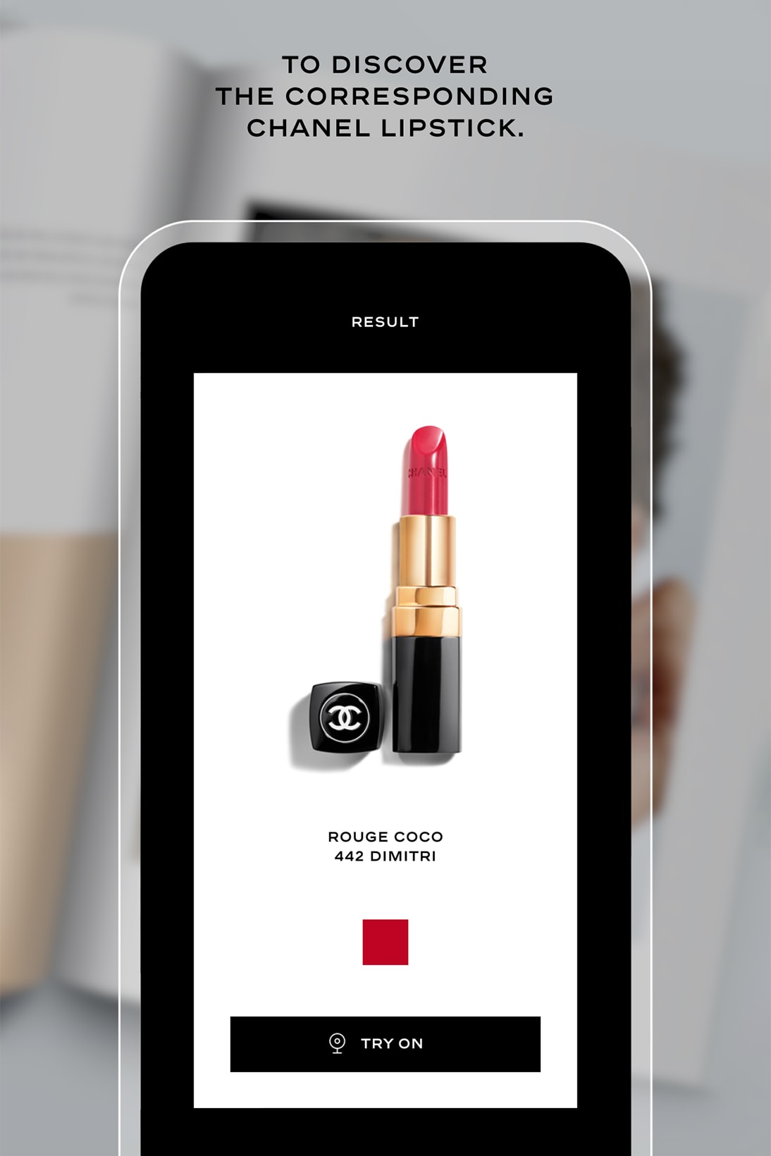 chanel lipscanner try on app lipstick ai ar technology download apple iphone store