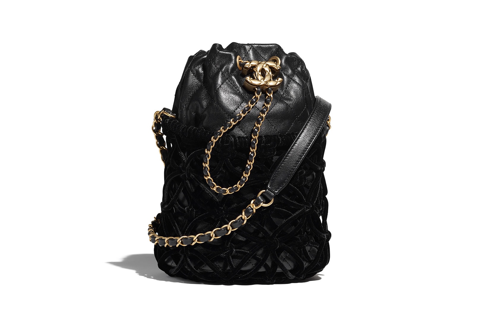 chanel metiers dart accessories collection front backpack black gold