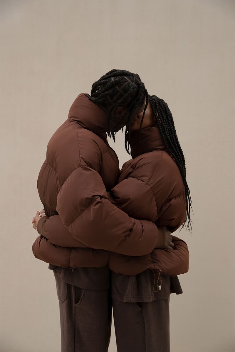 cold laundry fall winter drop puffer jackets brown