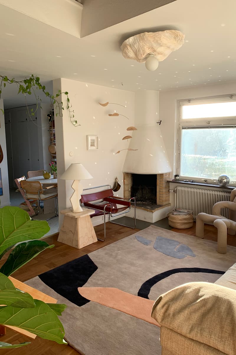 Cold Picnic Rugs Hand Tufted Rug The Goldfish and Her Boy Ponyo Studio Ghibli Katarina Matsson ettrumtill Home Decor Homeware Interior Living Room