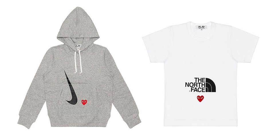 PLAY COMME des GARCONS × THE NORTH FACE shirt (underwear) AE-B202