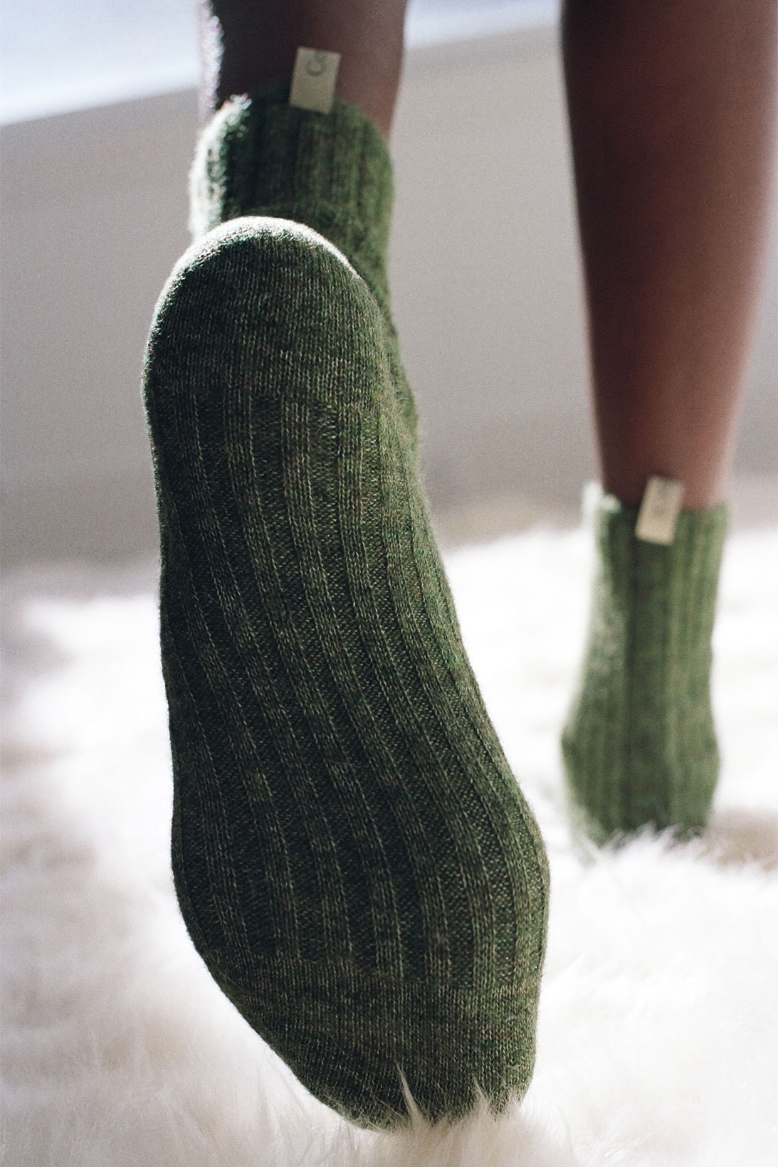 comme si the great indoors collection socks green feet