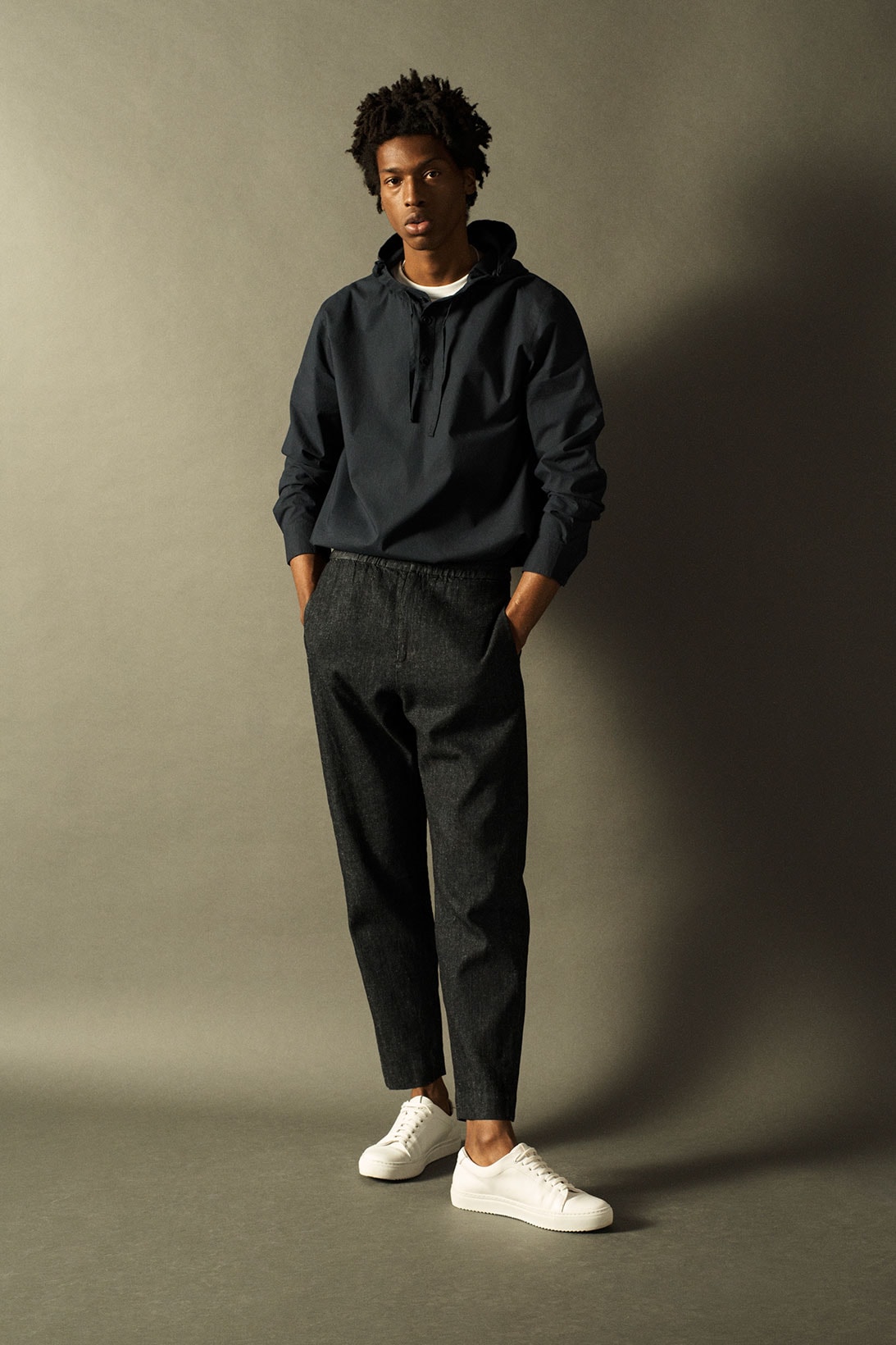 cos spring summer 2021 ss21 sustainable denim collection jeans hoodie jogger