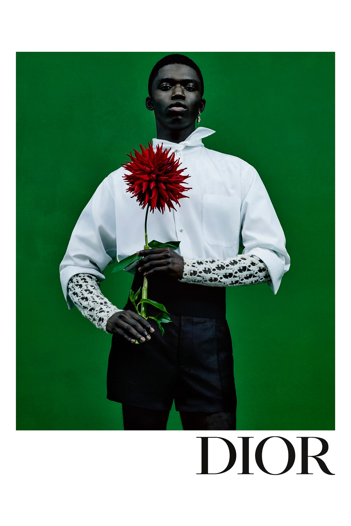 Dior Spring/Summer 2021 Men's Collection Campaign Amoako Boafo Collaboration