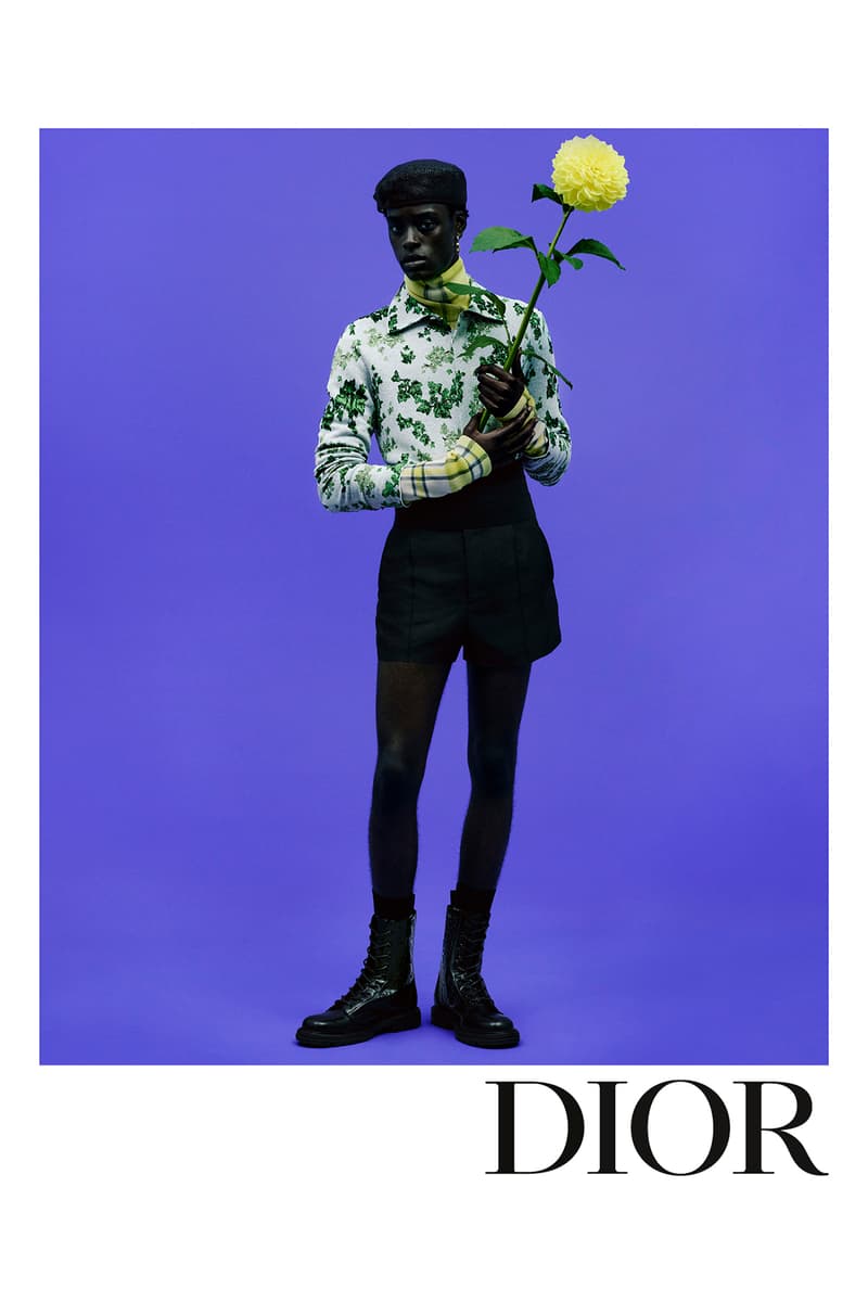 Dior Spring/Summer 2021 Men's Collection Campaign Amoako Boafo Collaboration