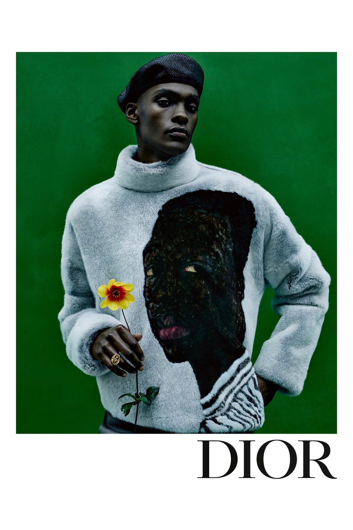 Dior Spring/Summer 2021 Men's Collection Campaign Amoako Boafo Collaboration