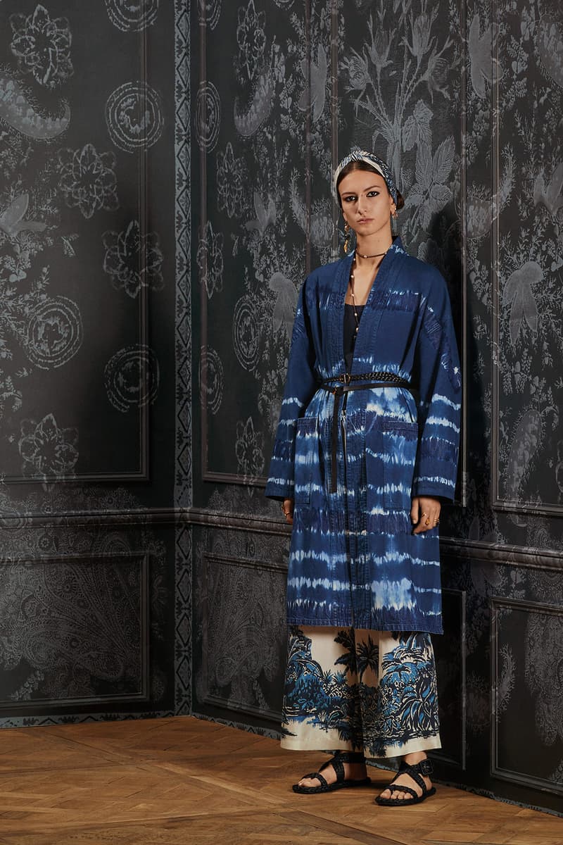 dio palms print summer collection headband jacket outerwear pants sandals