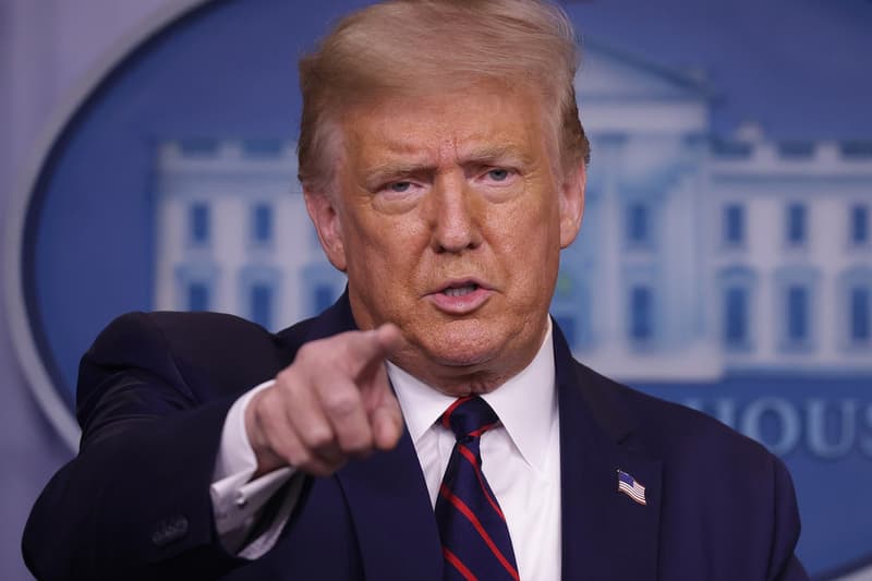 Donald Trump Pointing