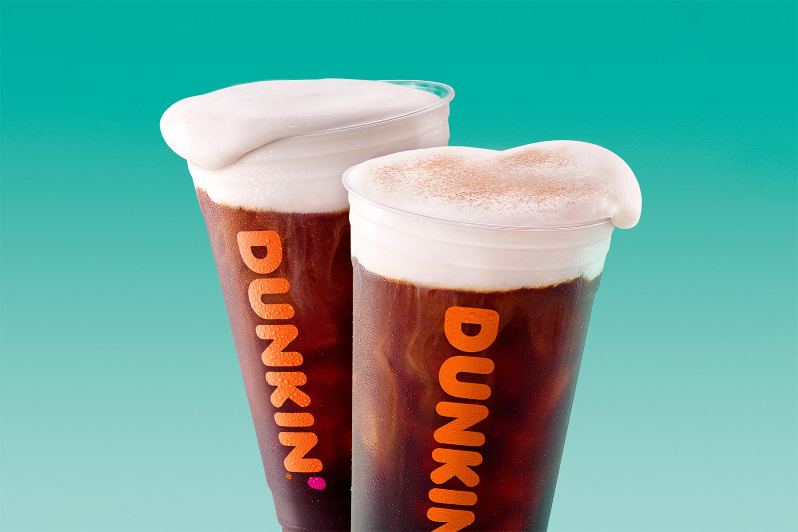 dunkin donuts cold brew sweet cold foam chocolate stout flavored coffee
