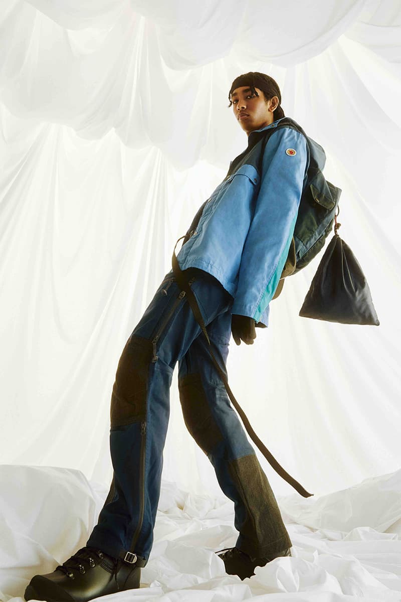 Fjällräven Samlaren Sustainability Initiative concept environment outdoor fashion functionality durability jacket bag tote accessories spring summer capsule collection