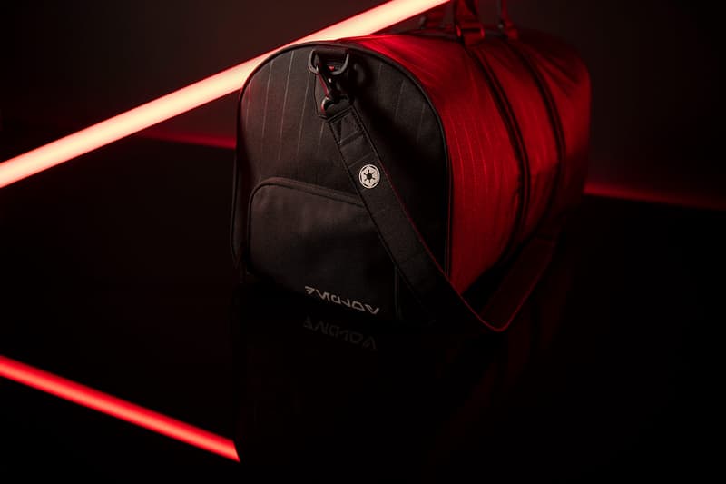 herschel supply co star wars collaboration duffle bag black red