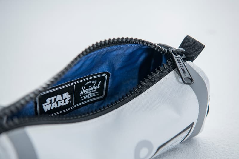 herschel supply co star wars collaboration pencil case white blue inside