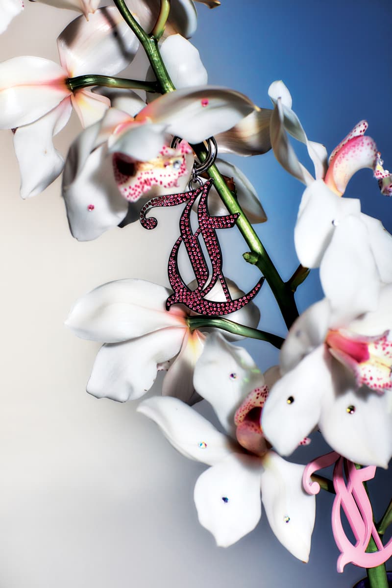 juicy couture spring summer ss21 campaign collection earrings