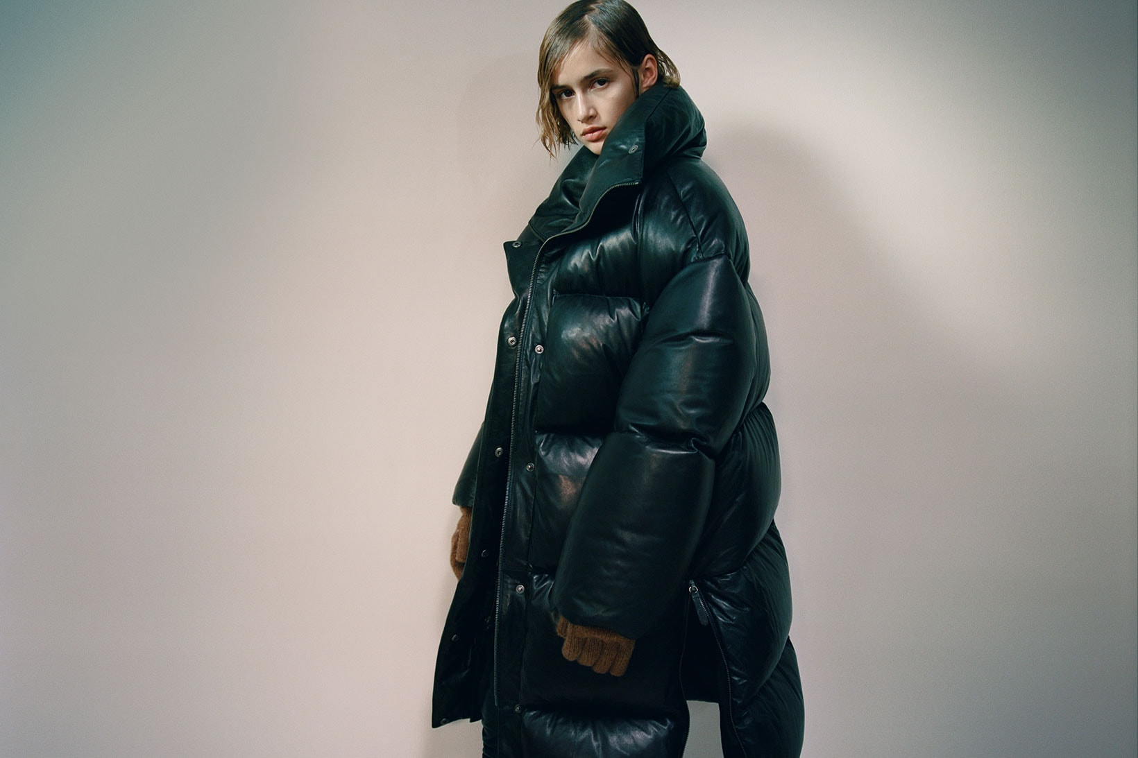 khaite fall winter 2021 fw21 collection lookbook puffer coat oversized