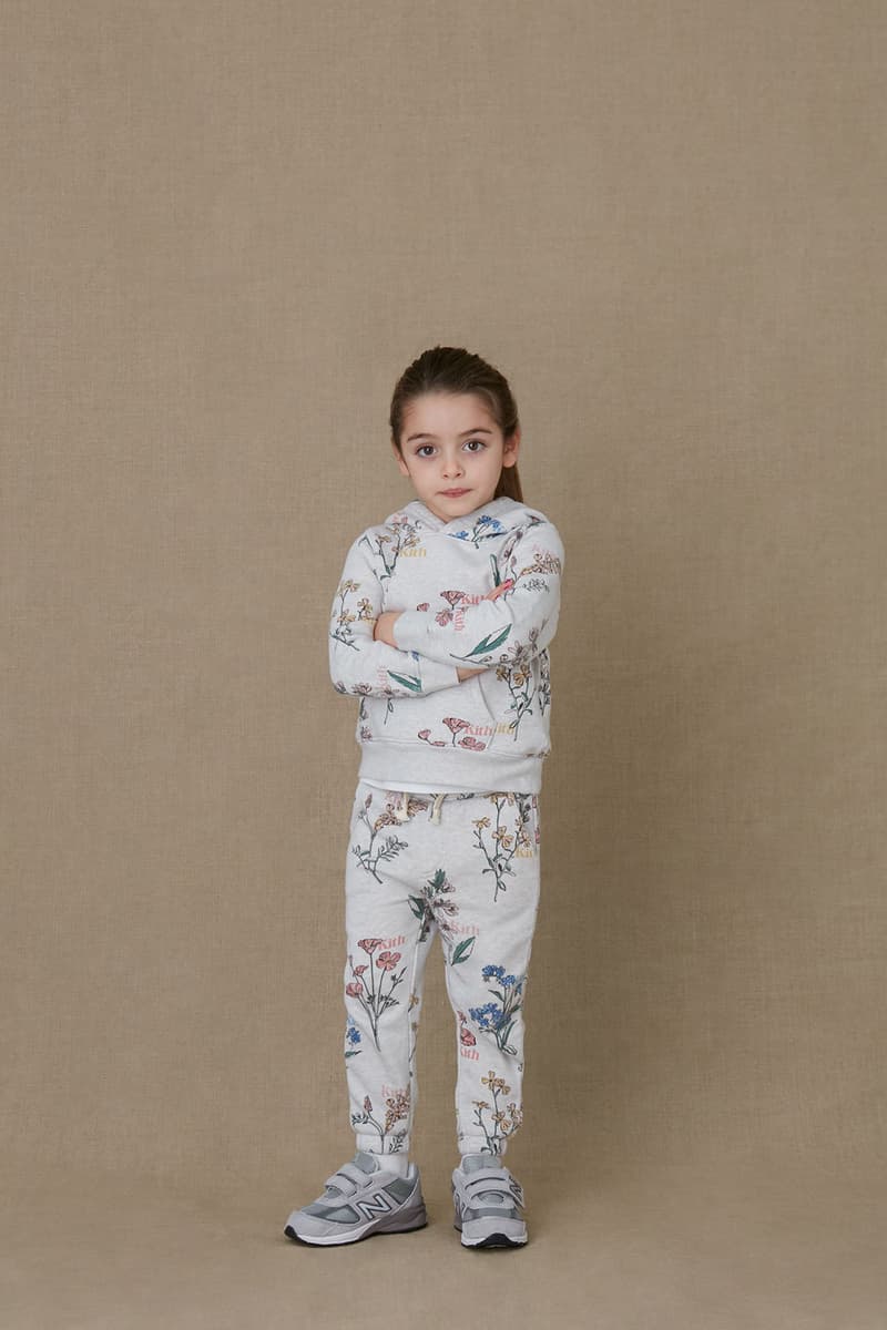 kith kids spring 2021 collection lookbook girl hoodie sweatpants set