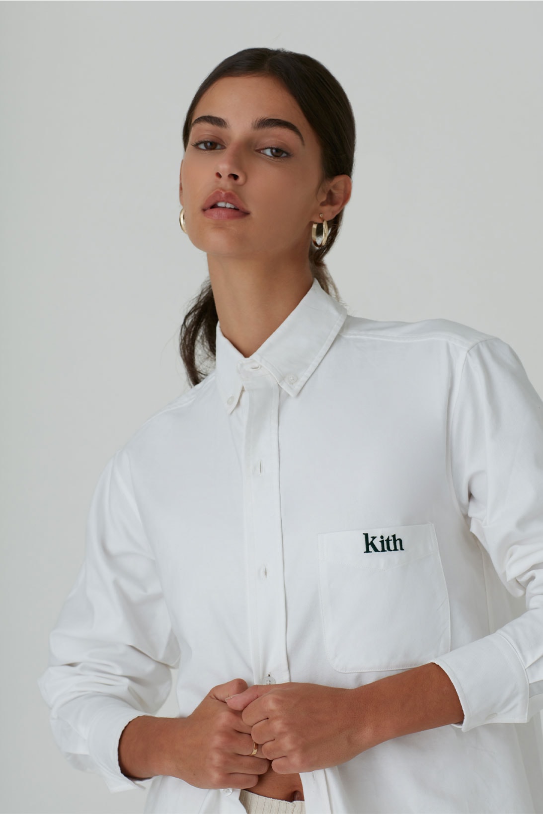kith women spring 2021 collection logo shirt