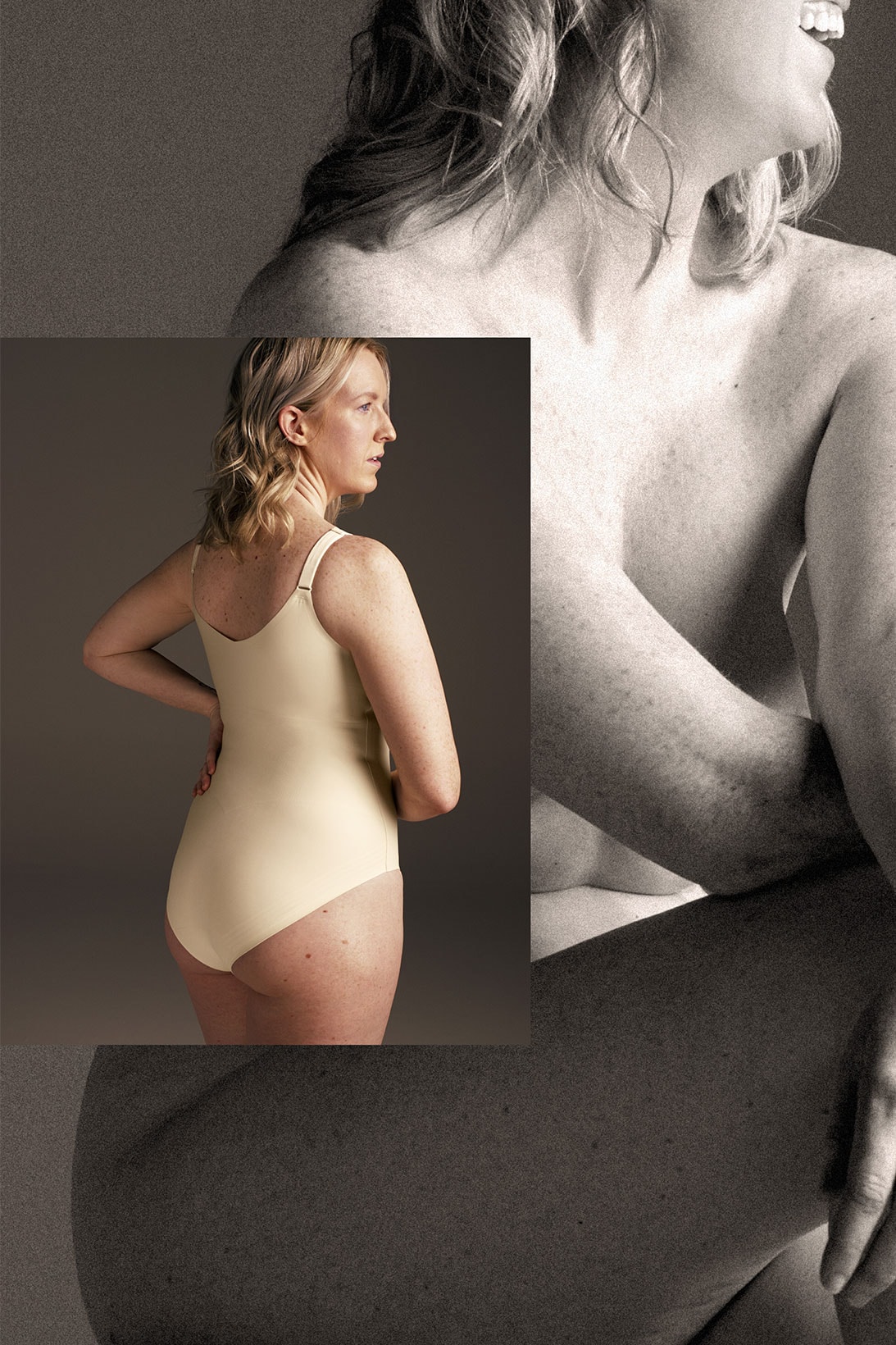 knix love your shapewear underwear campaign nude bodysuit