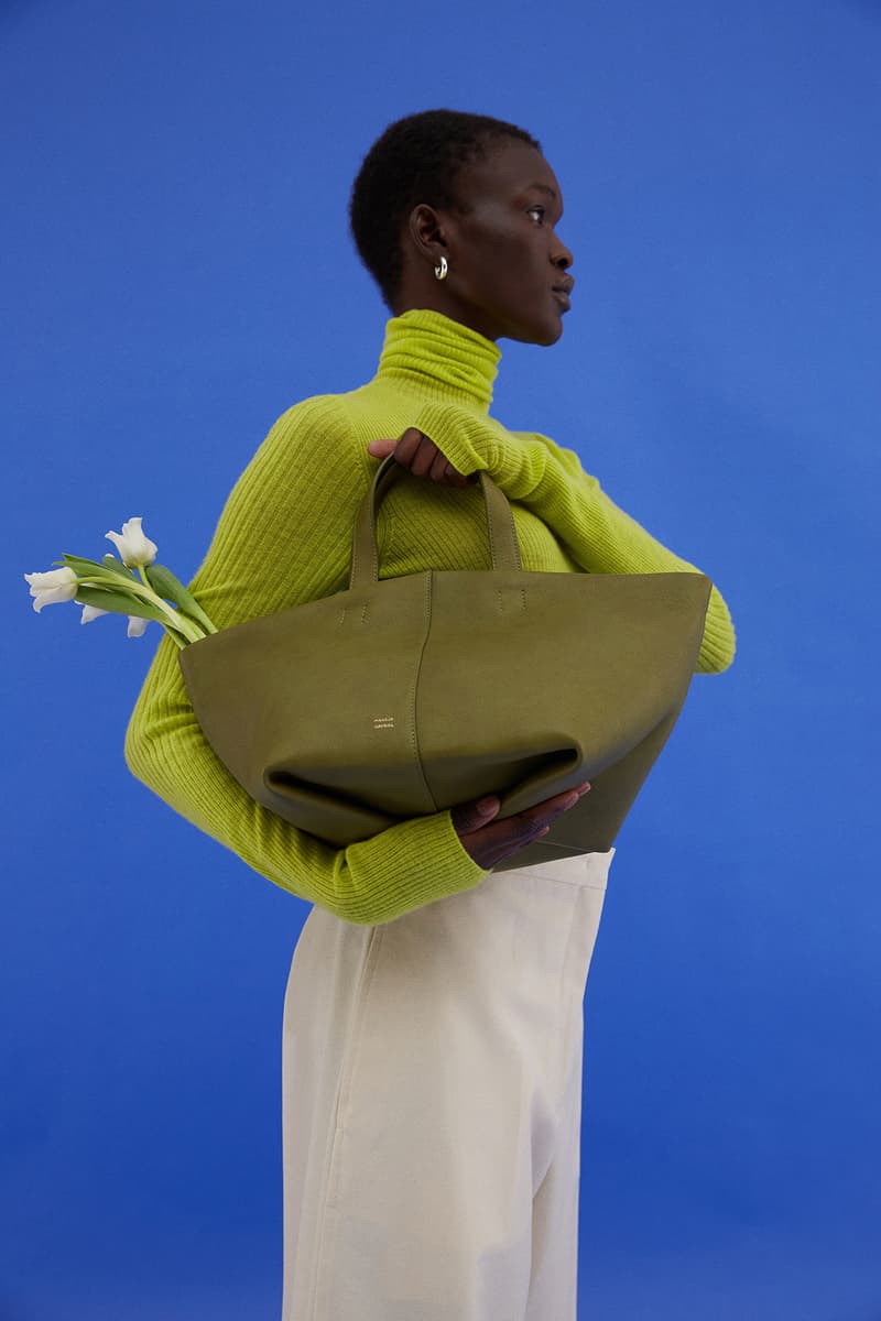 Mansur Gavriel Tulipano Bag Purse Green