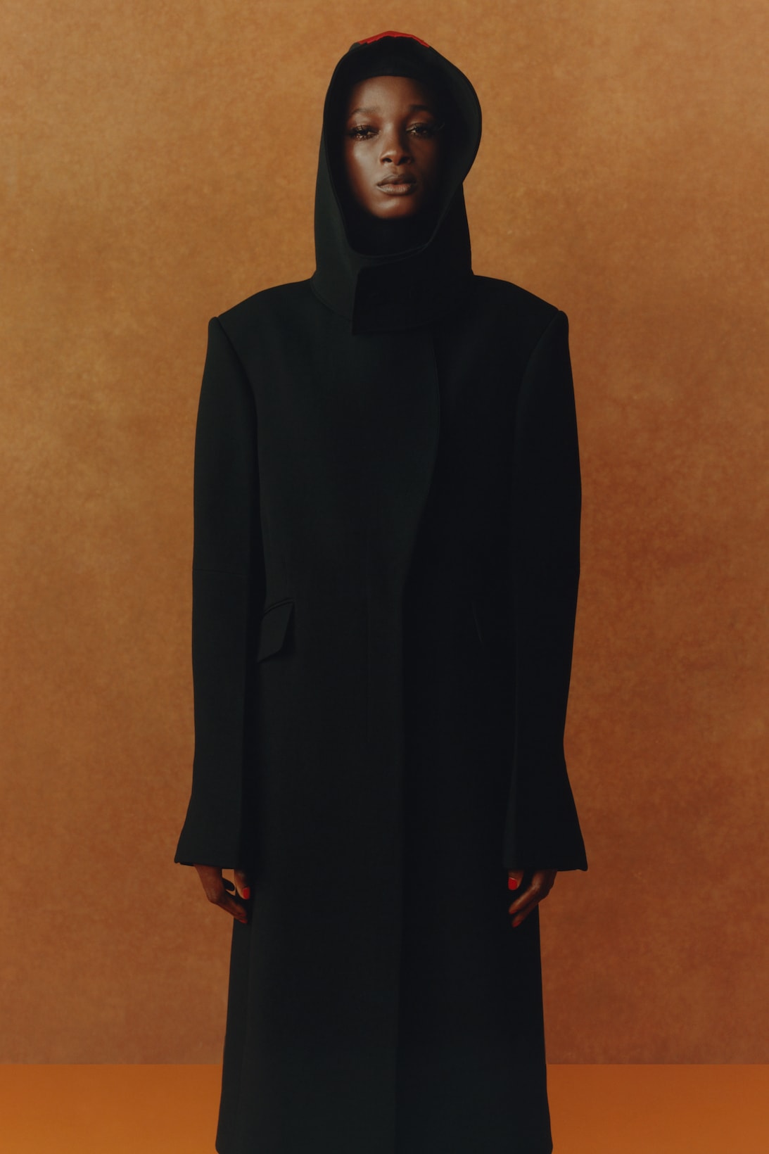 maximilian fall winter collection london fashion week lfw black culture lookbook outerwear jacket hood