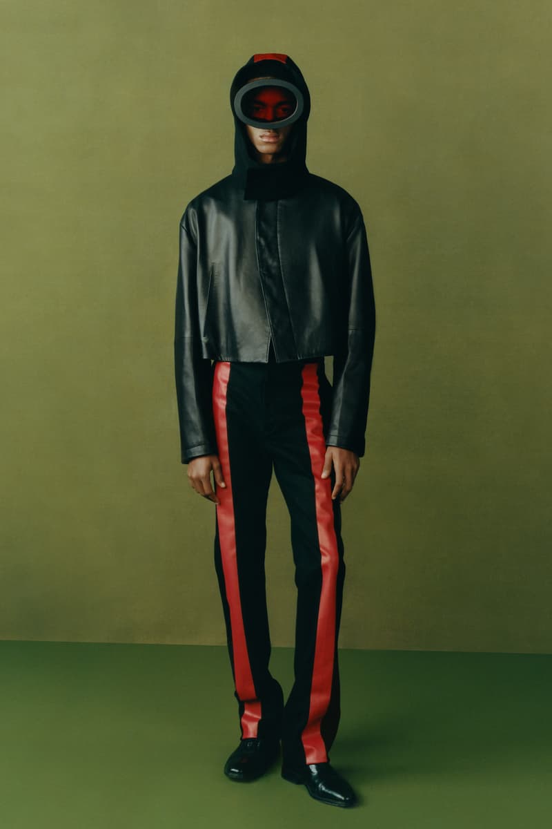 maximilian fall winter collection london fashion week lfw black culture lookbook outerwear jacket pants headwear shoes